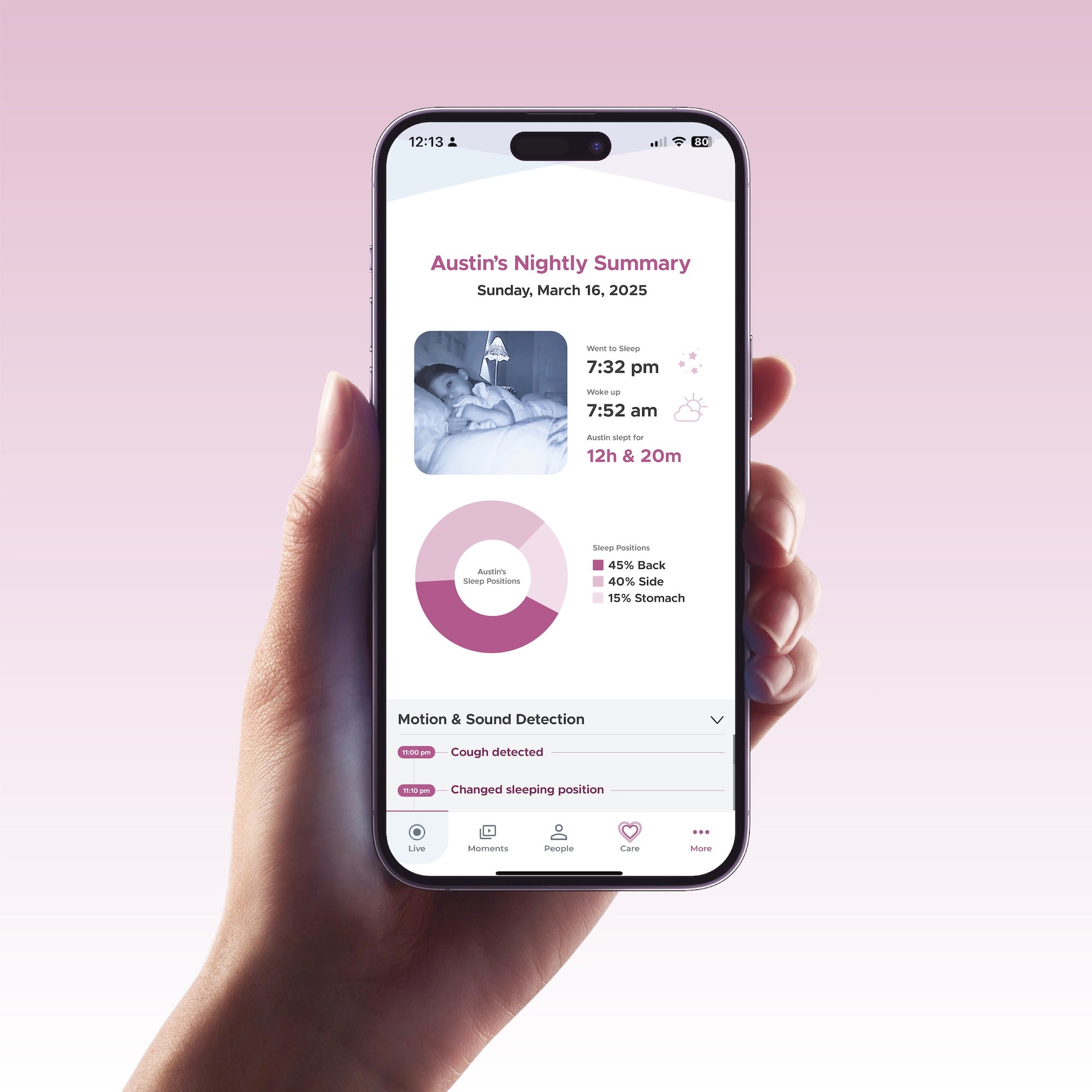 Harbor Nightly Summary on Mobile app
