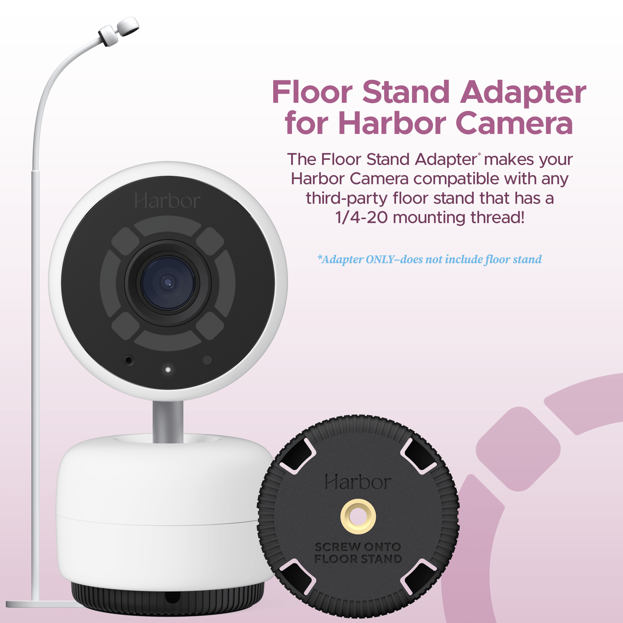 Harbor Camera Floor Stand Adapter - Harbor