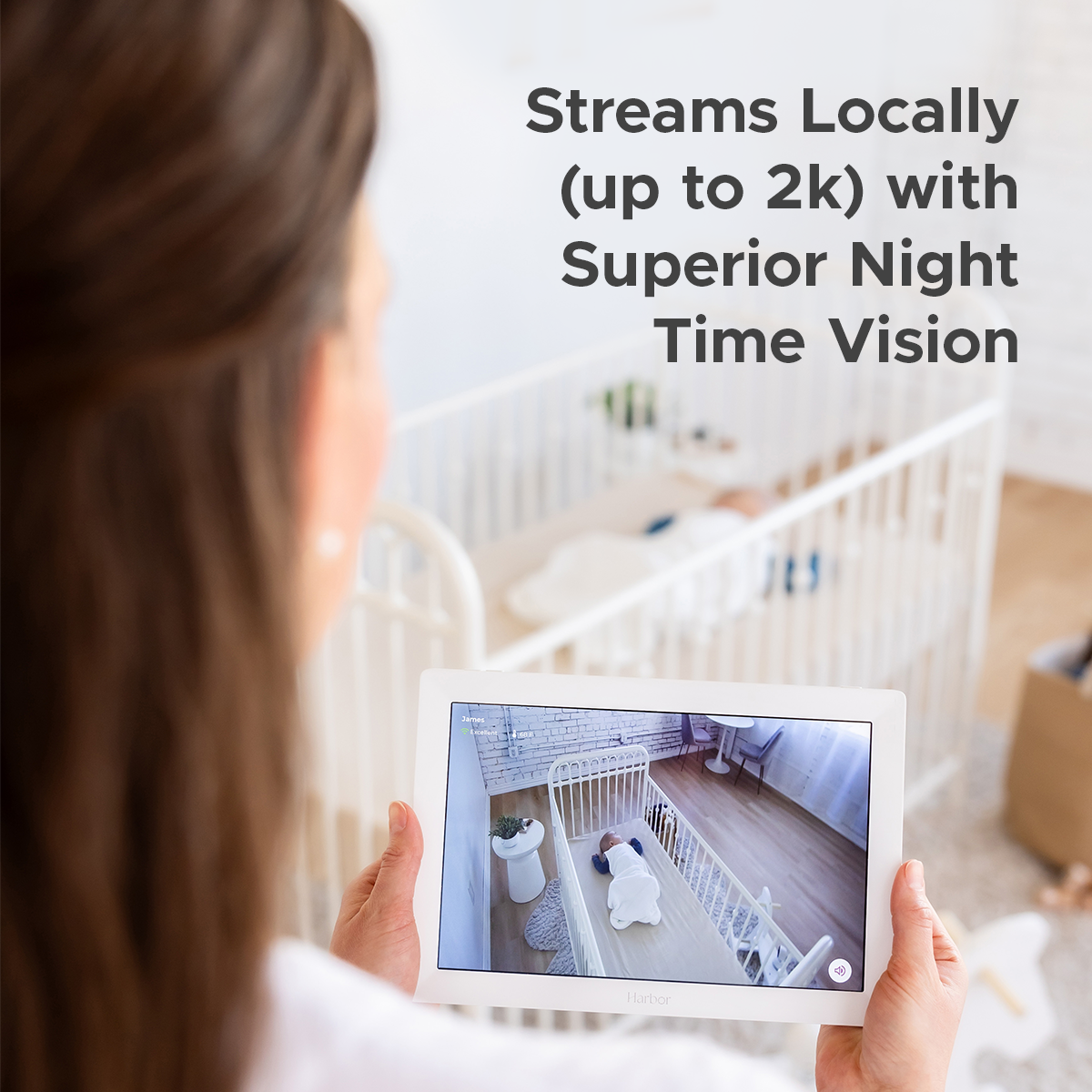 Streams Locally  (up to 2k) with Superior Night Time Vision